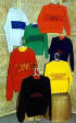 Sandee's Kwik Knits machine knitting pattern book sweatshirt childrens designs sandee cherry
