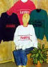 sandees kwik knits pattern book sweatshirt strips fitness designs for machine knitting