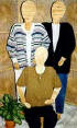 sandee cherrys machine knitting pattern book womens drop shoulder cut n sew cardigans sandees kwik knits
