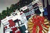 sandee cherry's machine knitting pattern book christmas stockings and ornaments sandys quick knits