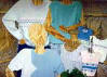 Machine Knitting Sandee's Kwik Knits Bulky Sweaters and Vests Patterns and Books