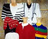 Knitting Machine Patterns Set-In Sleeve Cardigans by Sandee Cherry Sandees Kwik Knits